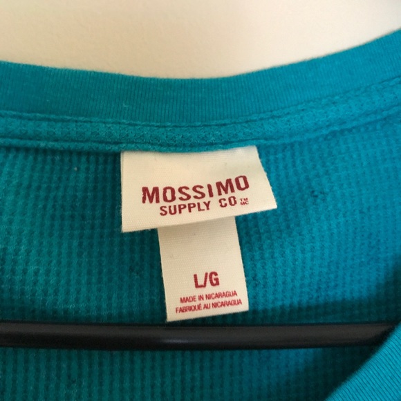 Teal Patterned Thermal - Picture 3 of 3